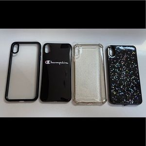 Lot of (4) iphone XS Max cases/covers